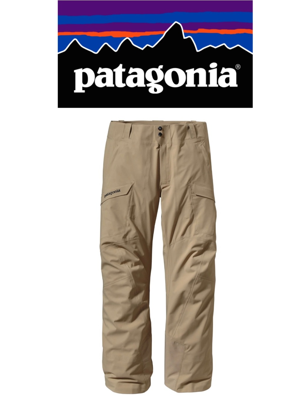 Patagonia M Technical Outdoor Pants in Tan